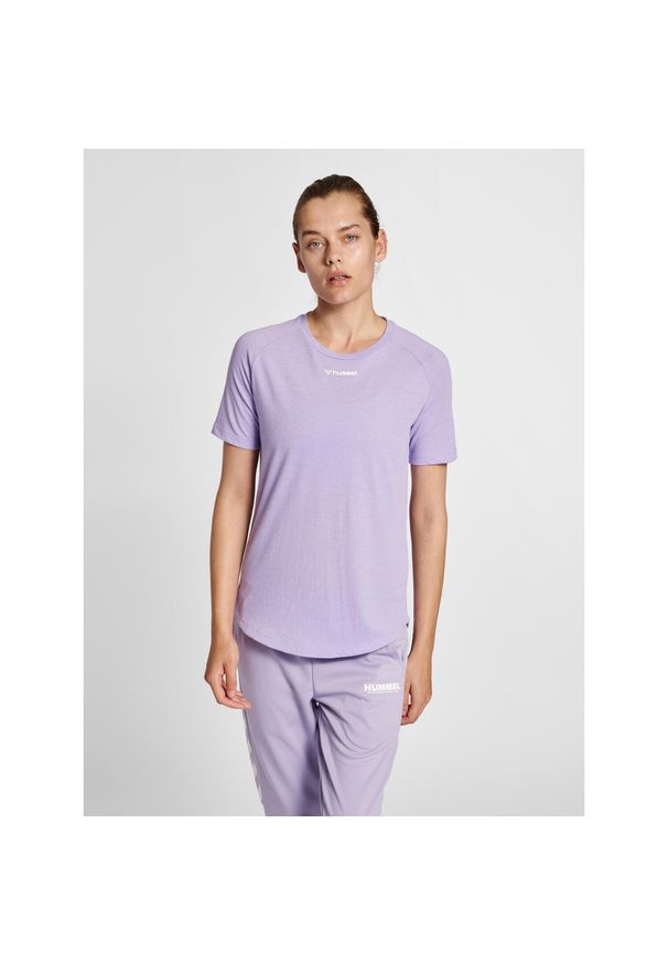 Koszulka damska Hummel MT Vanja. Kolor: wielokolorowy, niebieski, fioletowy. Materiał: materiał. Sport: piłka nożna
