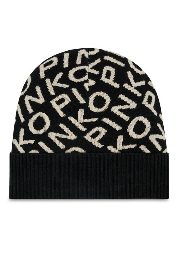 Pinko - Czapka PINKO. Kolor: czarny