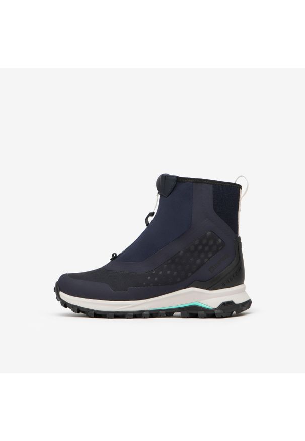 quechua - Buty turystyczne damskie Quechua SH900 Pro mountain mid wodoodporne. Zapięcie: sznurówki. Kolor: niebieski. Szerokość cholewki: normalna. Sezon: zima. Styl: sportowy, elegancki
