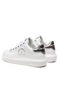 Karl Lagerfeld - KARL LAGERFELD Sneakersy KL62538K Biały. Kolor: biały. Materiał: skóra