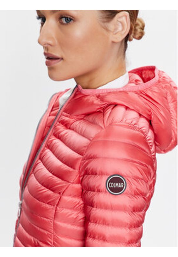Colmar Kurtka puchowa Punky 2224U 9VX Różowy Slim Fit. Kolor: różowy. Materiał: syntetyk, puch