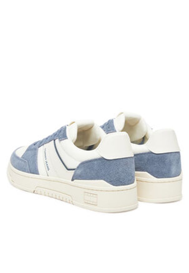 Tommy Jeans Sneakersy Tjm Cupsole Pods EM0EM01579 Biały. Kolor: biały. Materiał: skóra