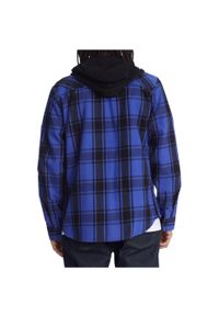 Koszula DC Shoes Ruckus Ed, Mężczyźni. Kolor: fioletowy. Materiał: materiał, bawełna