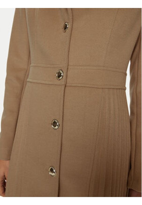 Rinascimento Płaszcz przejściowy CFC0121913003 Beżowy Regular Fit. Kolor: beżowy. Materiał: syntetyk