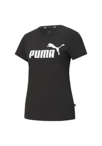 Podkoszulek Puma Essentials Logo, Czarny, Kobiety. Kolor: wielokolorowy, czarny, biały #1