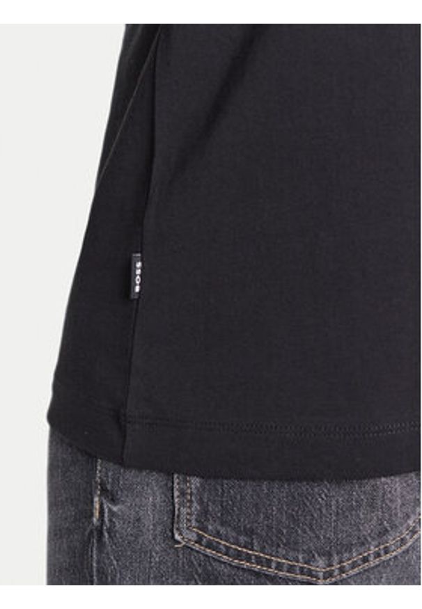 BOSS T-Shirt C-Thompson 214 50543916 Czarny Regular Fit. Kolor: czarny. Materiał: bawełna