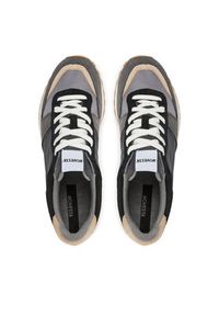 Novesta Sneakersy Marathon Trail N459002-320FLU001 Szary. Kolor: szary. Materiał: zamsz, skóra #6