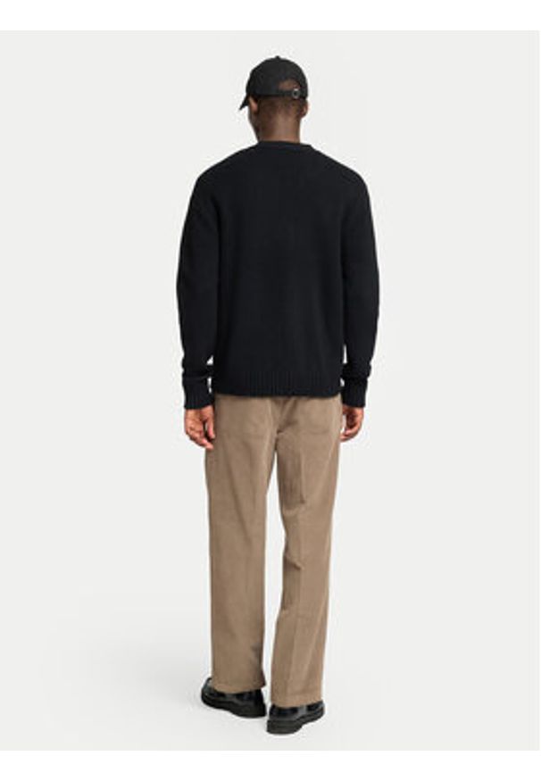 Selected Homme Kardigan Cody 16095620 Czarny Relaxed Fit. Kolor: czarny. Materiał: syntetyk