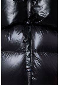 DIEGO M Czarna kurtka puchowa damska, Rozmiar 42 EU - 46 IT. Kolor: czarny. Materiał: puch #3