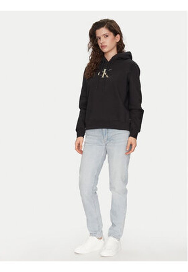 Calvin Klein Jeansy K20K208111 Niebieski Slim Fit. Kolor: niebieski
