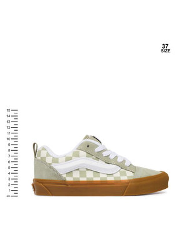 Vans Tenisówki Knu Skool VN000D2TFSG1 Zielony. Kolor: zielony. Materiał: skóra, zamsz