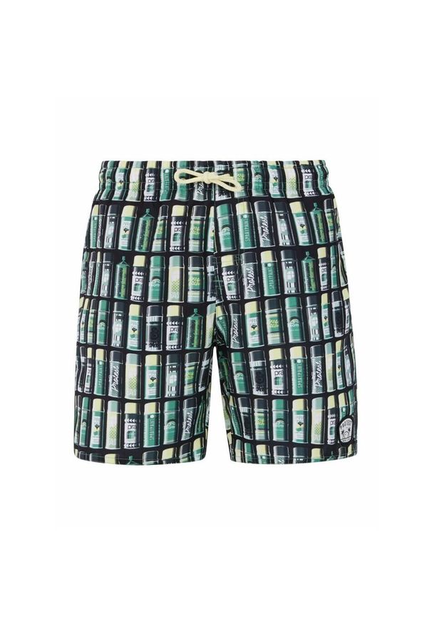 Spodenki kąpielowe dla dzieci Protest Prtoscar. Kolor: wielokolorowy, zielony, brązowy
