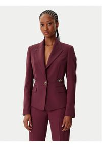 Artigli - ARTIGLI Marynarka ACGI002995 Bordowy Regular Fit. Kolor: czerwony. Materiał: syntetyk