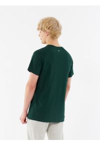 outhorn - T-shirt z nadrukiem męski. Materiał: jersey, materiał, bawełna. Długość rękawa: raglanowy rękaw. Wzór: nadruk #4