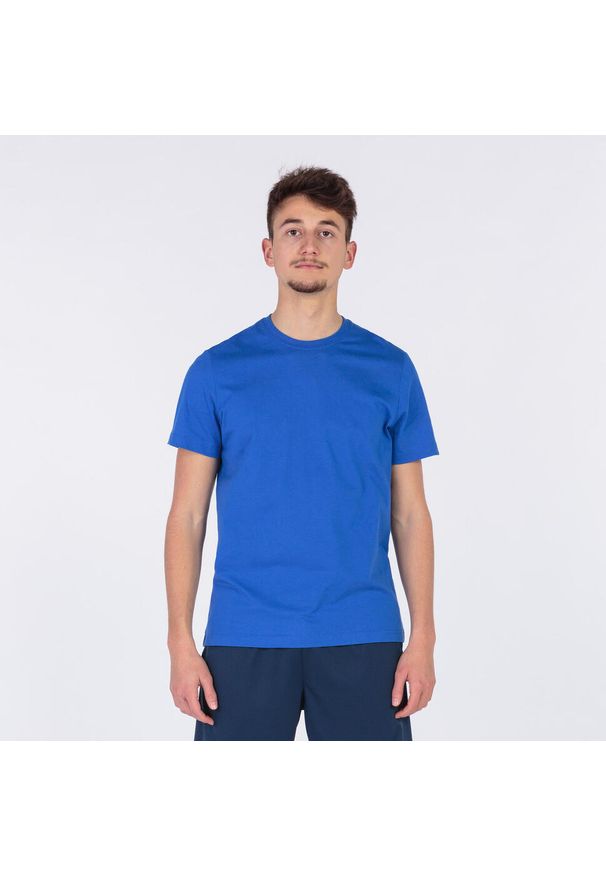 Koszulka Joma Universal dla mężczyzn - Oddychająca i lekka. Kolor: niebieski. Materiał: bawełna. Sport: fitness