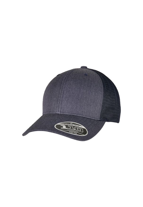 FLEXFIT - 110 Melange Trucker Cap. Kolor: wielokolorowy, niebieski, szary