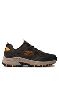 skechers - Skechers Trekkingi Hillcrest 237265/BRN Brązowy. Kolor: brązowy. Materiał: skóra. Sport: turystyka piesza