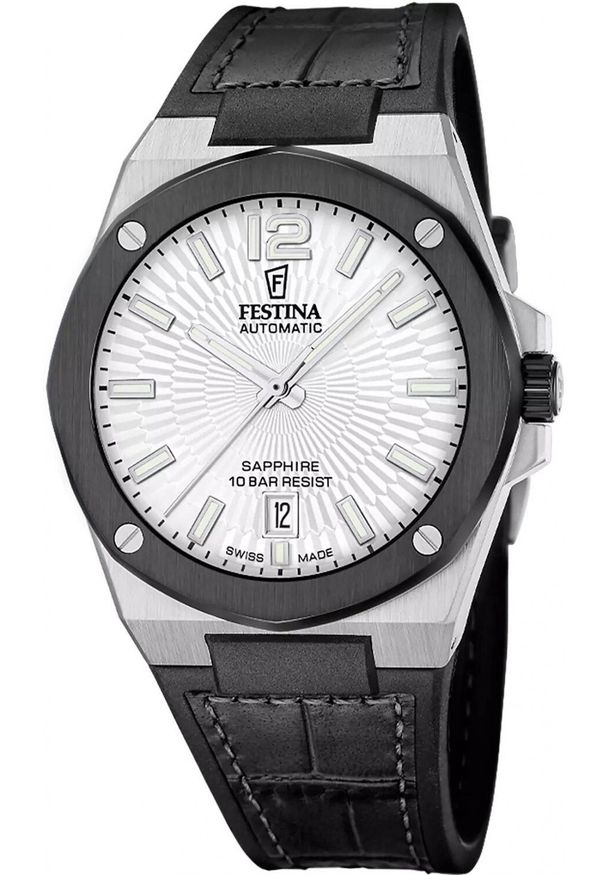 Zegarek Festina Zegarek męski Festina F22005-1 czarny. Kolor: czarny