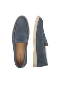 Gino Rossi - GINO ROSSI Mokasyny CEO-MASSI-01 MI08 Niebieski. Kolor: niebieski. Materiał: skóra, zamsz #9