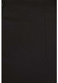 GESTUZ - Gestuz spódnica Paula kolor czarny mini ołówkowa. Kolor: czarny. Materiał: tkanina, poliester #3