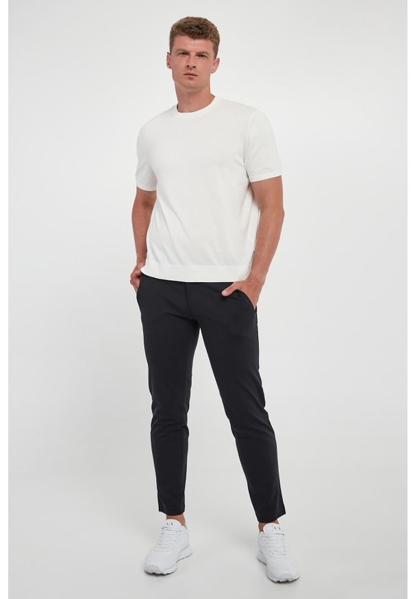 Armani Exchange - T-shirt męski dzianinowy ARMANI EXCHANGE. Materiał: dzianina