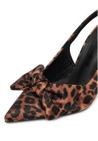 DeeZee Szpilki 6-605-1 Brązowy. Kolor: brązowy. Materiał: materiał. Obcas: na szpilce #5