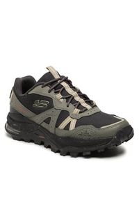 skechers - Skechers Półbuty Arch Fit Trail Air 237550/OLBK Zielony. Kolor: zielony. Materiał: materiał #3