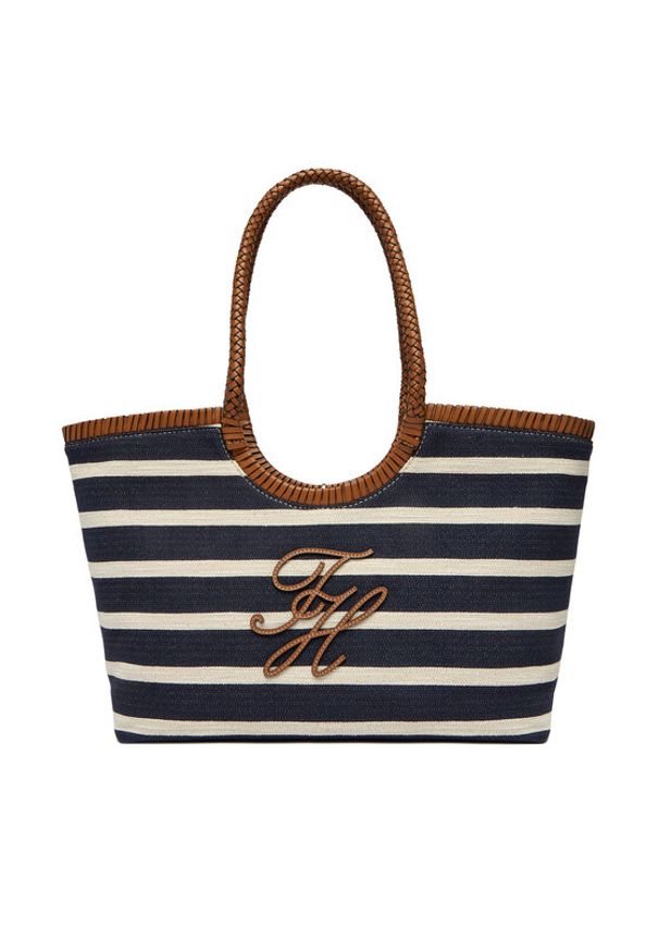 TOMMY HILFIGER - Tommy Hilfiger Torebka AW0AW18400 Granatowy. Kolor: niebieski