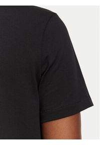 Karl Lagerfeld - KARL LAGERFELD T-Shirt B3W17057 Czarny Regular Fit. Typ kołnierza: dekolt w karo. Kolor: czarny. Materiał: bawełna #2