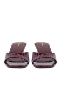 DeeZee Klapki CEO-TS6253-01 Bordowy. Kolor: czerwony. Materiał: materiał #3