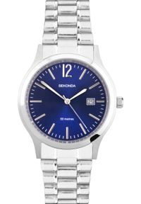 Zegarek Sekonda Zegarek męski Sekonda 3728 srebrny. Kolor: srebrny #1