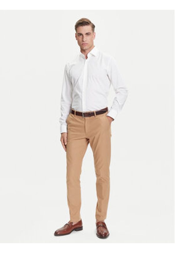 BOSS Koszula H-Joe 50545075 Biały Regular Fit. Kolor: biały. Materiał: bawełna