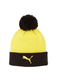Puma Czapka Bvb Ess Pom Pom 02555201. Kolor: żółty
