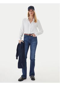 TOMMY HILFIGER - Tommy Hilfiger Koszula WW0WW46597 Écru Regular Fit. Materiał: wiskoza #3