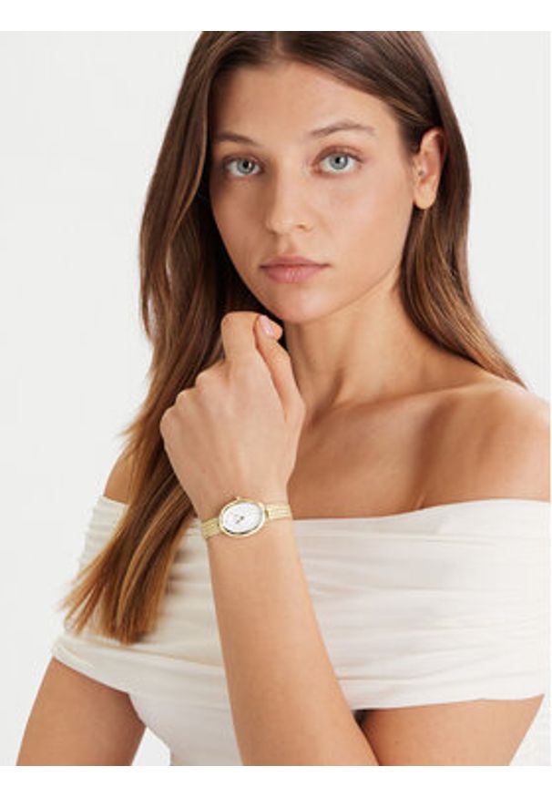 Daniel Wellington Zegarek DW00100882 Złoty. Kolor: złoty