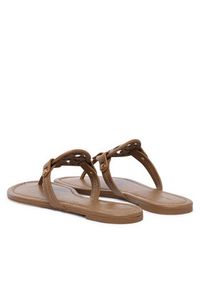 Tory Burch Japonki Miller 151169 Beżowy. Kolor: beżowy. Materiał: skóra #4