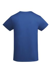 ROLY - Męska Koszulka Breda Plain T-shirt. Kolor: niebieski