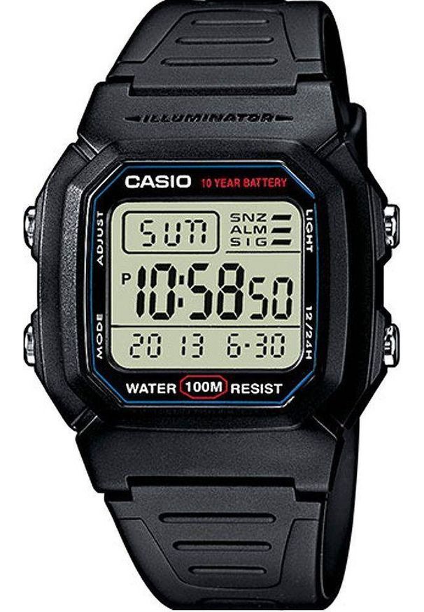 Zegarek Casio Zegarek Męski CASIO W-800H-1AVDF