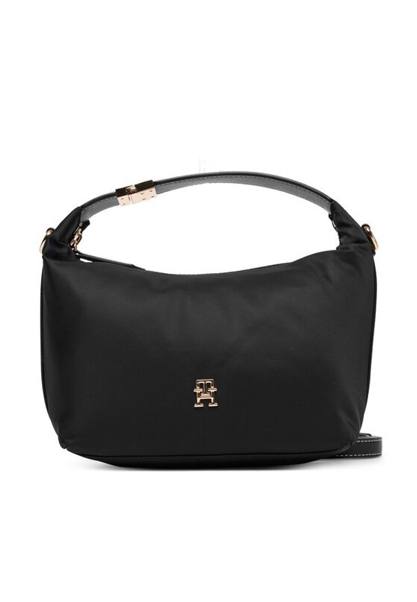 TOMMY HILFIGER - Tommy Hilfiger Torebka Th Go Crossover Nylon AW0AW18164 Czarny. Kolor: czarny