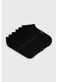 Under Armour skarpetki (6-pack) damskie kolor czarny. Kolor: czarny #1