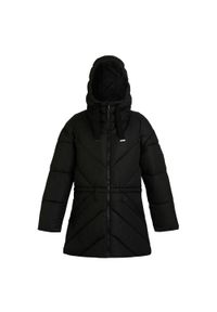 Regatta - Pikowana Kurtka Ocieplana Damska Rusey. Kolor: czarny. Materiał: puch. Sport: turystyka piesza #1