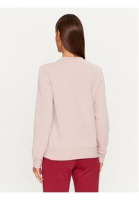 Champion Bluza Crewneck Sweatshirt 117042 Różowy Regular Fit. Kolor: różowy. Materiał: bawełna