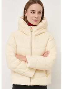 Silvian Heach kurtka puchowa damska kolor żółty zimowa. Kolor: żółty. Materiał: puch. Sezon: zima #1