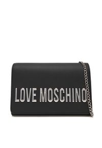 Love Moschino - LOVE MOSCHINO Torebka JC4103PP0NKD000B Czarny. Kolor: czarny. Materiał: skórzane