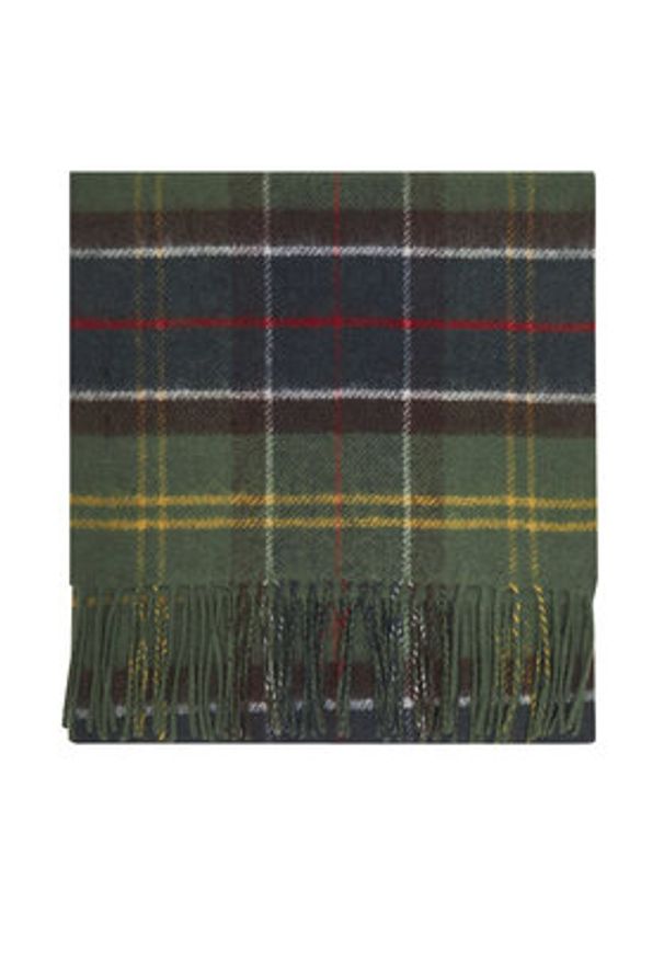 Barbour Szalik Galston Tartan USC0362TN11 Zielony. Kolor: zielony. Materiał: materiał, wełna