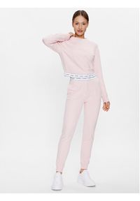 Guess Bluza O3YQ01 KBS91 Różowy Regular Fit. Kolor: różowy. Materiał: bawełna