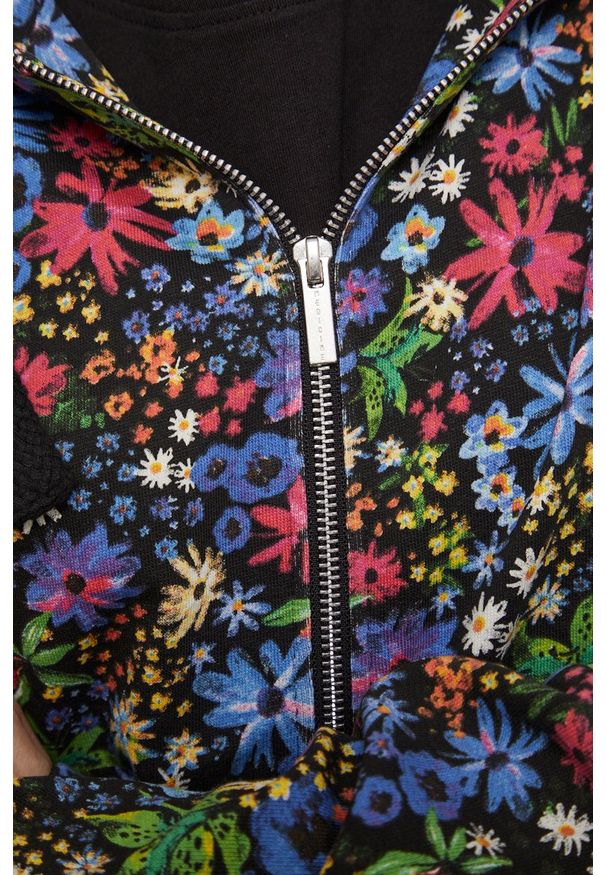 medicine - Medicine bluza bawełniana damska z kapturem z nadrukiem. Okazja: na co dzień. Typ kołnierza: kaptur. Materiał: bawełna. Wzór: nadruk. Styl: casual