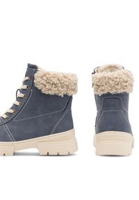Go Soft Trzewiki MIRIAM WS6217-02 Granatowy. Kolor: niebieski. Materiał: materiał #8