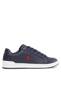 Polo Ralph Lauren Sneakersy RF104275 Granatowy. Kolor: niebieski. Materiał: skóra #1