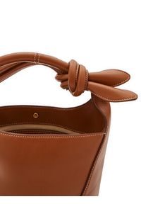 JACQUEMUS Plecak Le Petit Tourni 245BA366-3173 Brązowy. Kolor: brązowy. Materiał: skóra #4